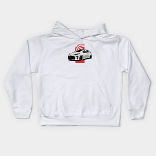 White Yaris GR Kids Hoodie